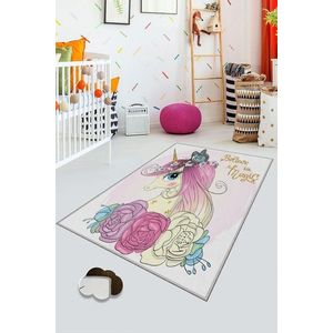 Covor de hol, HMNT211, 100x150 cm, Poliester, Multicolor imagine