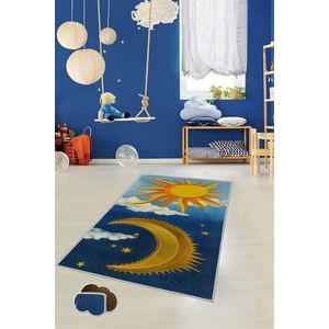 Covor de hol, HMNT46, 100x150 cm, Poliester, Multicolor imagine