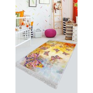 Covor de hol, ELS638, 80x150 cm, Catifea, Multicolor imagine