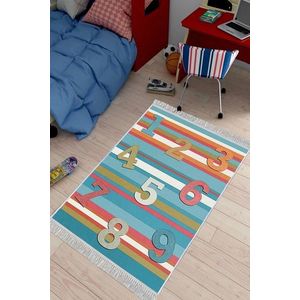 Covor de hol, ELS639, 80x150 cm, Catifea, Multicolor imagine