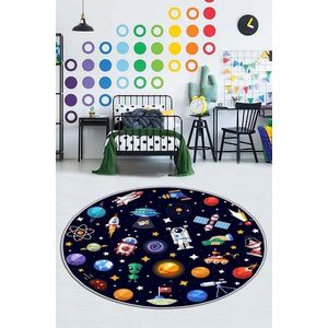 Covor, HMNT926, 120x120 cm, Poliester, Multicolor imagine