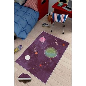 Covor de hol, HMNT510, 100x150 cm, Poliester, Multicolor imagine