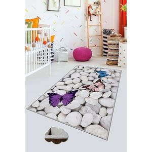 Covor de hol, HMNT530, 100x150 cm, Poliester, Multicolor imagine