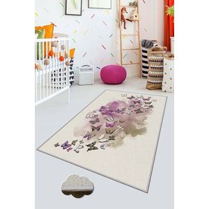 Covor de hol, HMNT531, 100x150 cm, Poliester, Multicolor imagine