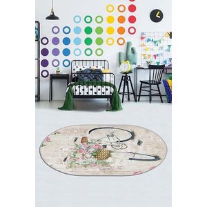 Covor de hol, HMNT904, 100x150 cm, Poliester, Multicolor imagine