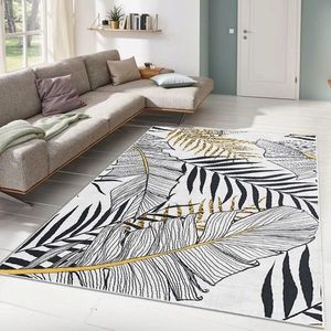 Covor, ALHO CARPET-2A , 100x140 cm, Poliester, Multicolor imagine