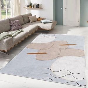 Covor, ALHO CARPET-30A , 100x140 cm, Poliester, Multicolor imagine