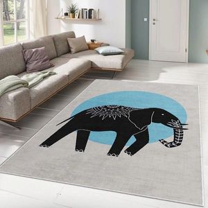 Covor, ALHO CARPET-26A , 120x180 cm, Poliester, Multicolor imagine