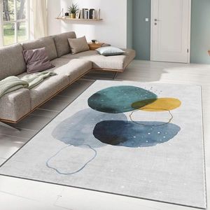 Covor, ALHO CARPET-39A , 120x180 cm, Poliester, Multicolor imagine