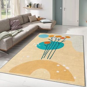 Covor, ALHO CARPET-47A , 120x180 cm, Poliester, Multicolor imagine