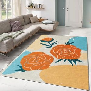 Covor, ALHO CARPET-46A , 120x180 cm, Poliester, Multicolor imagine