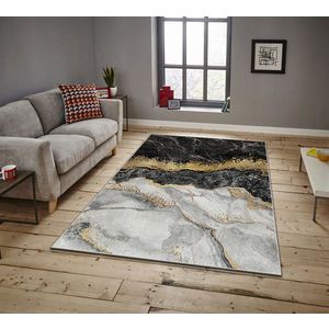 Covor, ASR CRPT-136 , 100x140 cm, Poliester, Multicolor imagine