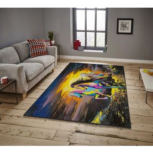 Covor, ASR CRPT-18 , 100x140 cm, Poliester, Multicolor imagine