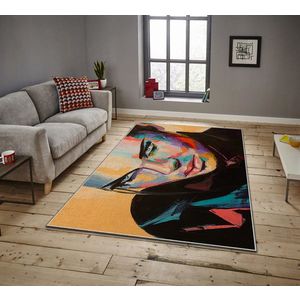 Covor, ASR CRPT-21 , 100x140 cm, Poliester, Multicolor imagine