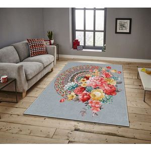 Covor, ASR CRPT-25 , 100x140 cm, Poliester, Multicolor imagine