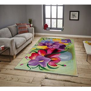 Covor, ASR CRPT-9 , 100x140 cm, Poliester, Multicolor imagine