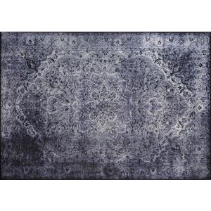 Covor de hol, Gray AL 22 , 75x150 cm, Poliester , Multicolor imagine