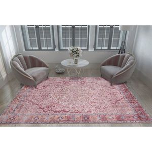 Covor de hol, Rustic AL 167 , 75x150 cm, Poliester , Multicolor imagine