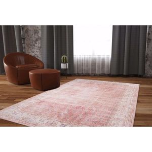 Covor de hol, Rustic AL 185 , 75x150 cm, Poliester , Multicolor imagine