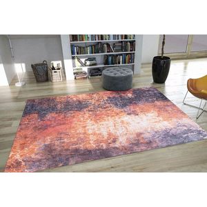 Covor de hol, Funk Chenille, 75x150 cm, Poliester , Multicolor imagine