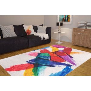 Covor de hol, Funk Chenille AL 285 , 75x150 cm, Poliester , Multicolor imagine