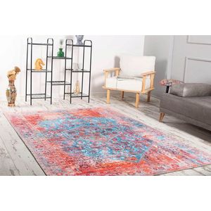 Covor de hol, Fusion Chenille, 75x150 cm, Poliester , Multicolor imagine