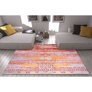 Covor de hol, Fusion Chenille, 75x150 cm, Poliester , Multicolor imagine