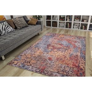 Covor de hol, Fusion Chenille, 75x150 cm, Poliester , Multicolor imagine