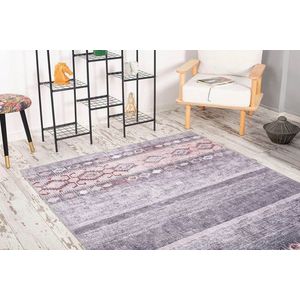 Covor de hol, Soul Chenille, 75x150 cm, Poliester , Multicolor imagine