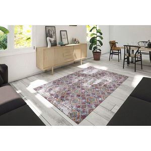 Covor de hol, Soul Chenille AL 12 , 75x150 cm, Poliester , Multicolor imagine