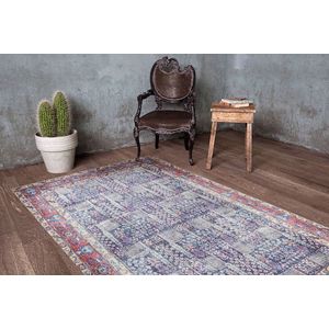 Covor de hol, Blues Chenille AL 341 , 75x230 cm, Poliester , Multicolor imagine