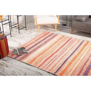 Covor de hol, Soul Chenille, 75x230 cm, Poliester , Multicolor imagine