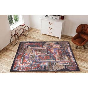 Covor, Dorian Chenille AL 364, 140x190 cm, Poliester , Multicolor imagine