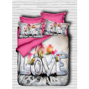 Lenjerie de pat pentru o persoana, 170, Pearl Home, Poliester Satinat imagine