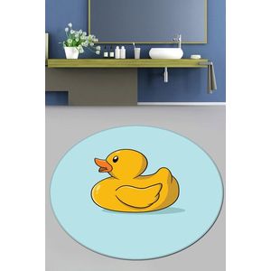 Covoras de baie, Chilai Home, Canard Djt (120 cm), Poliester, Multicolor imagine