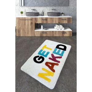 Covoras de baie, Chilai, Get Naked, 70x120 cm, Acril, Multicolor imagine