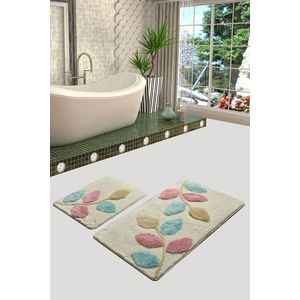 Set covorase de baie 2 piese, Chilai Home, Innovia, Acril, Multicolor imagine