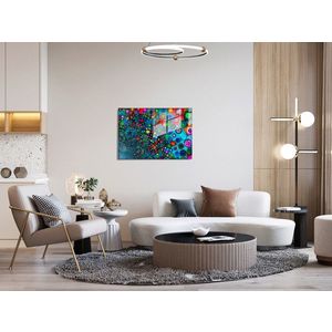 Tablou decorativ, 1380, Sticla temperata, 30 x 45 cm, Multicolor imagine