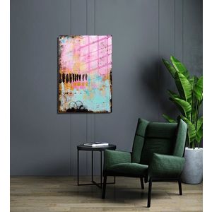 Tablou decorativ, 1465, Sticla temperata, 30 x 45 cm, Multicolor imagine