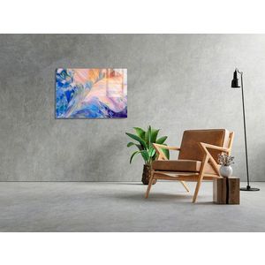 Tablou decorativ, 1489, Sticla temperata, 30 x 45 cm, Multicolor imagine