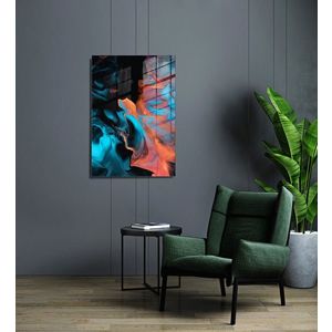 Tablou decorativ, 1499, Sticla temperata, 30 x 45 cm, Multicolor imagine