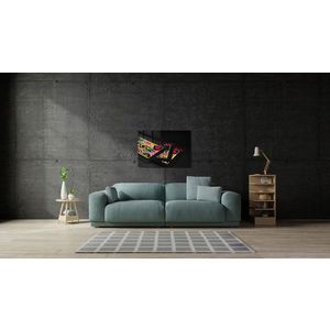 Tablou decorativ, 1188, Sticla temperata, Dimensiune: 45 x 65 cm, Multicolor imagine