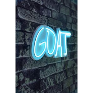 Decoratiune luminoasa LED, GOAT, Benzi flexibile de neon, DC 12 V, Albastru imagine