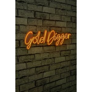 Decoratiune luminoasa LED, Gold Digger, Benzi flexibile de neon, DC 12 V, Galben imagine