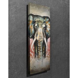 Tablou decorativ, PC068, Canvas, 30 x 80 cm, Multicolor imagine