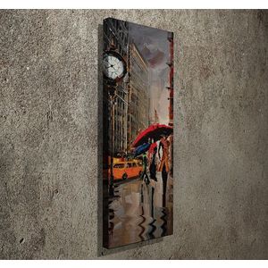 Tablou decorativ, PC078, Canvas, 30 x 80 cm, Multicolor imagine