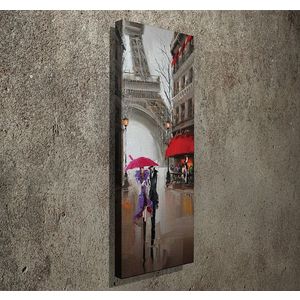 Tablou decorativ, PC079, Canvas, 30 x 80 cm, Multicolor imagine