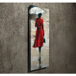 Tablou decorativ, PC083, Canvas, 30 x 80 cm, Multicolor imagine