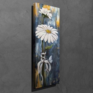 Tablou decorativ, PC97, Canvas, 30 x 80 cm, Multicolor imagine