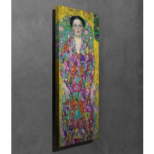 Tablou decorativ, PC180, Canvas, Lemn, Multicolor imagine